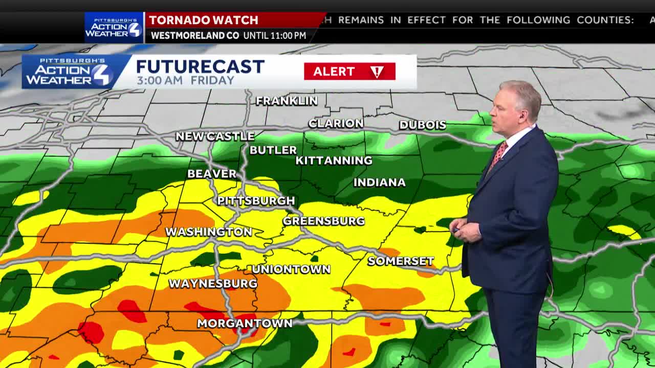 Severe weather alert day: Storms in western Pennsylvania