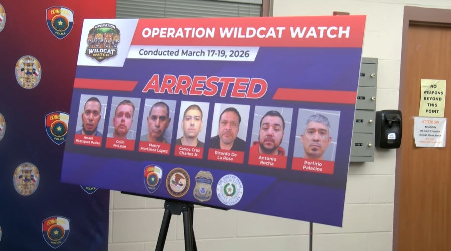 Operation Wildcat: 7 men arrested in Edinburg child exploitation sting