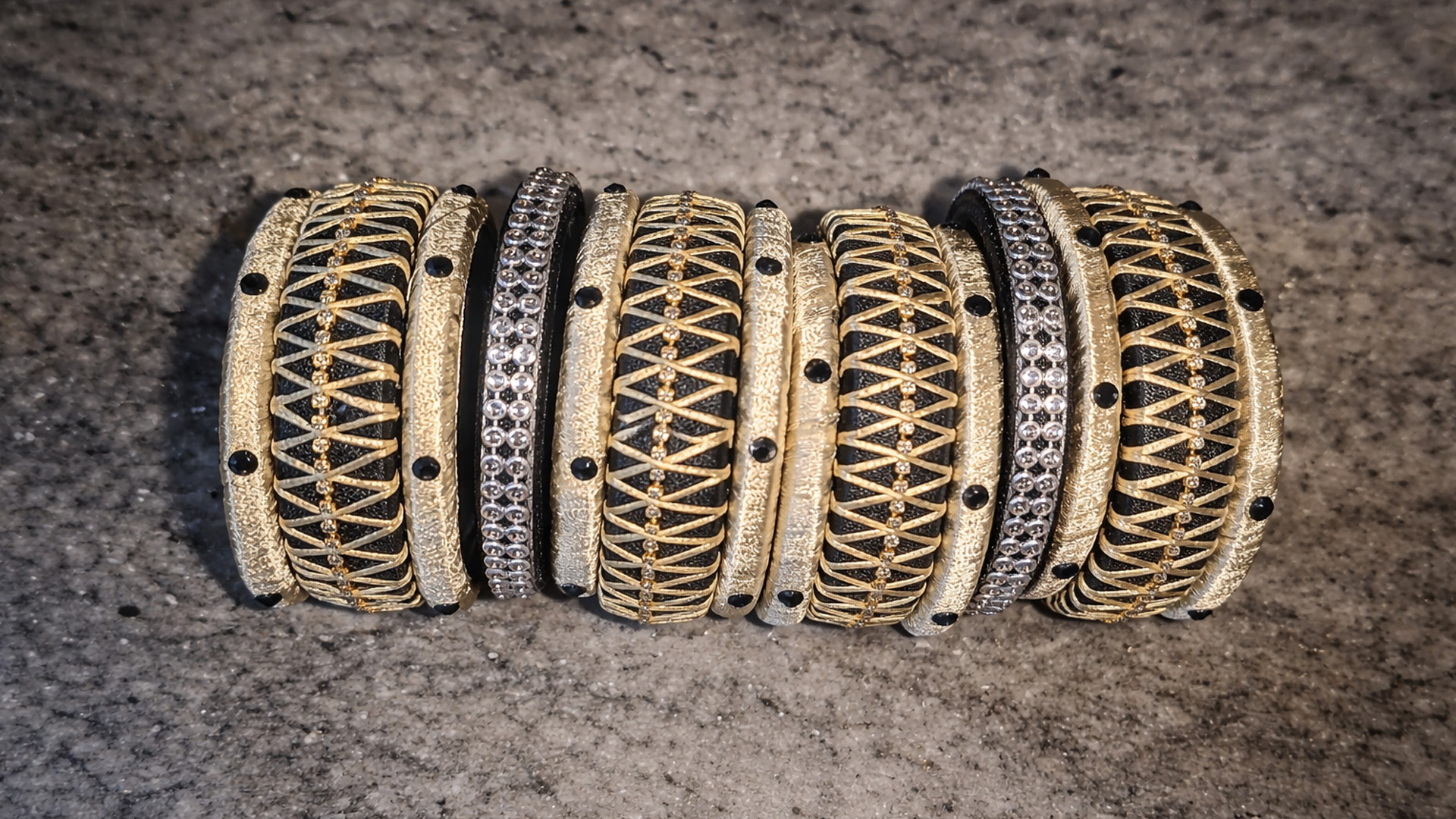 Elegant silk thread bangles DIY tutorial