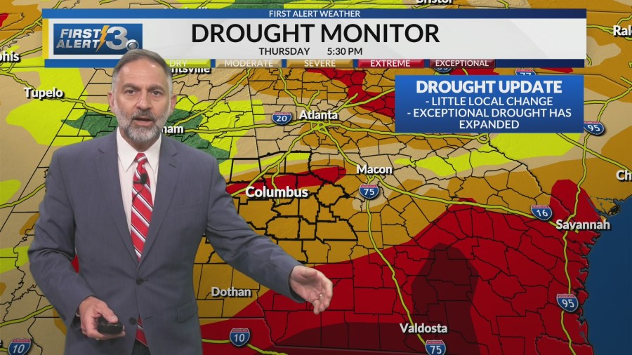 Georgia drought intensifies; 80% of state in serious conditions