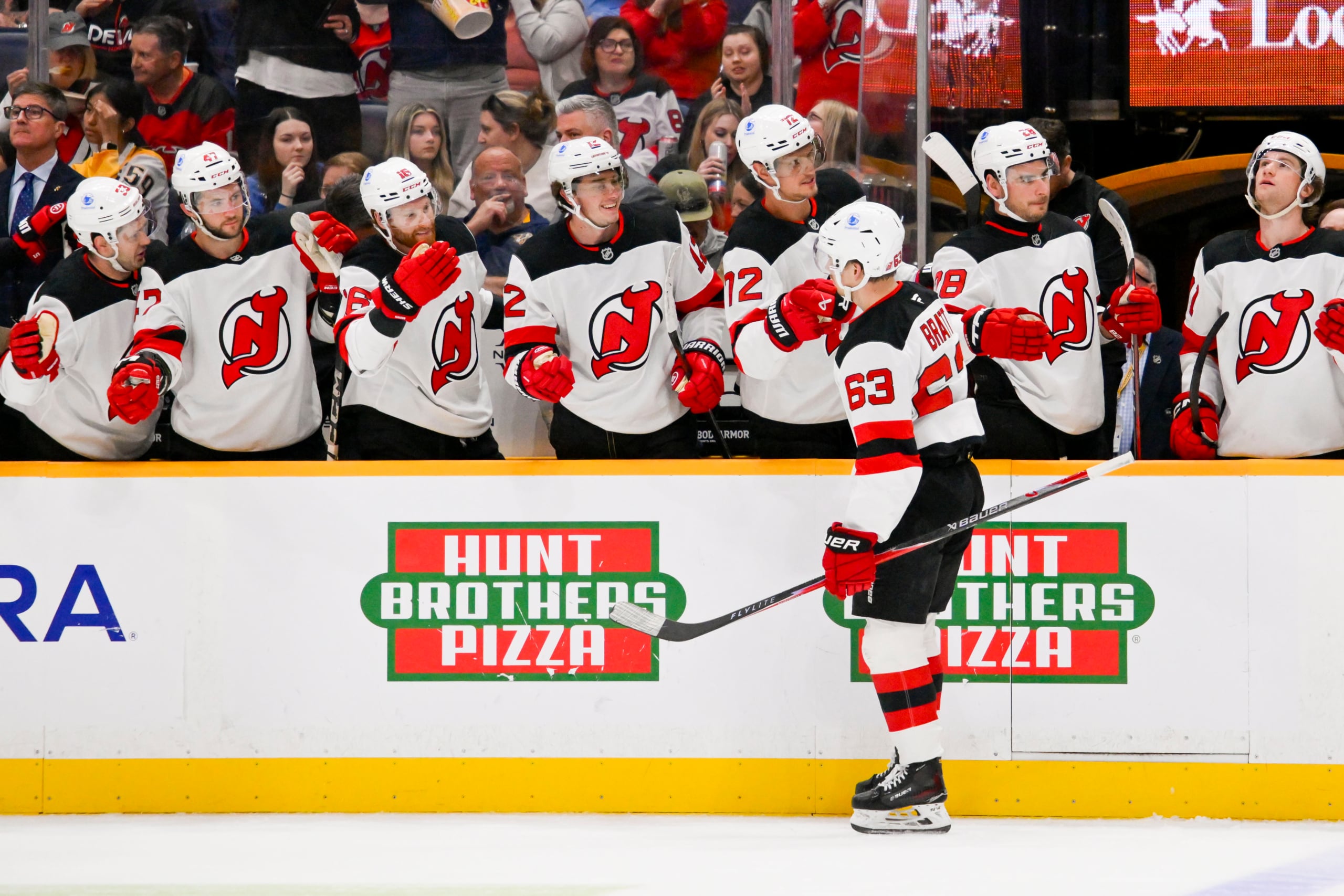 Devils surge late to beat Predators 4-2