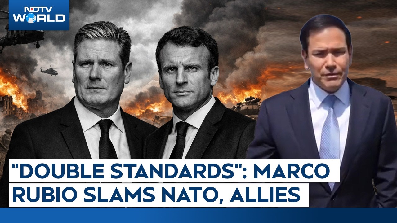 Iran war news | Marco Rubio slams NATO allies, cites 'no support' as ...