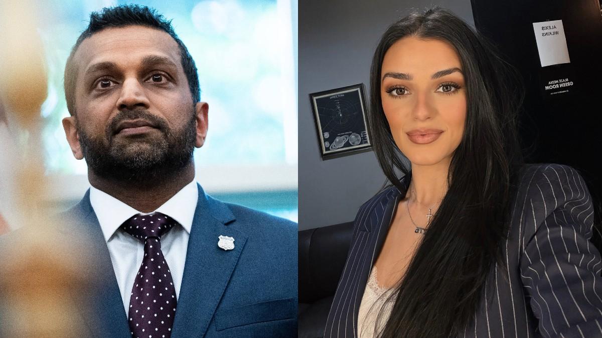 Kash Patel's country singer girlfriend hits back at Candace Owens ...