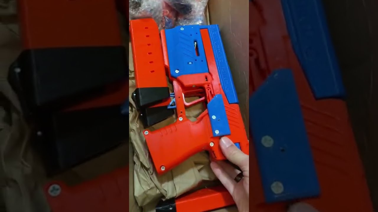 NERF SHELLINGTON | Shell eject blaster | MacDannyGun #shorts