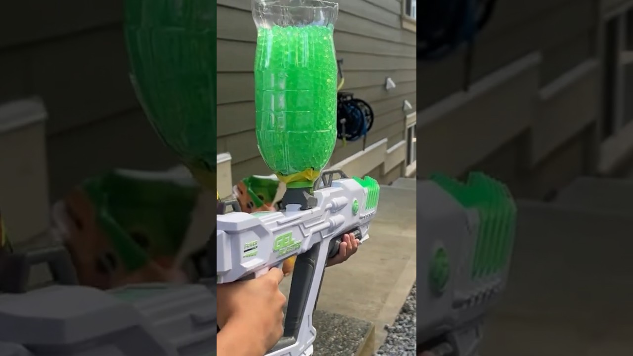 Ultimate gel blaster with massive hopper!