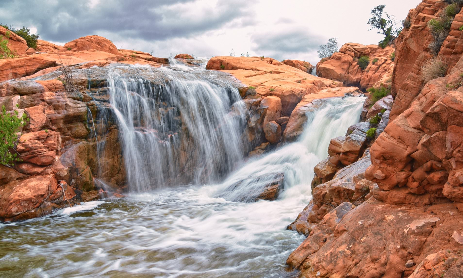 The waterfall that's only appeared four times in the last 15 years ...
