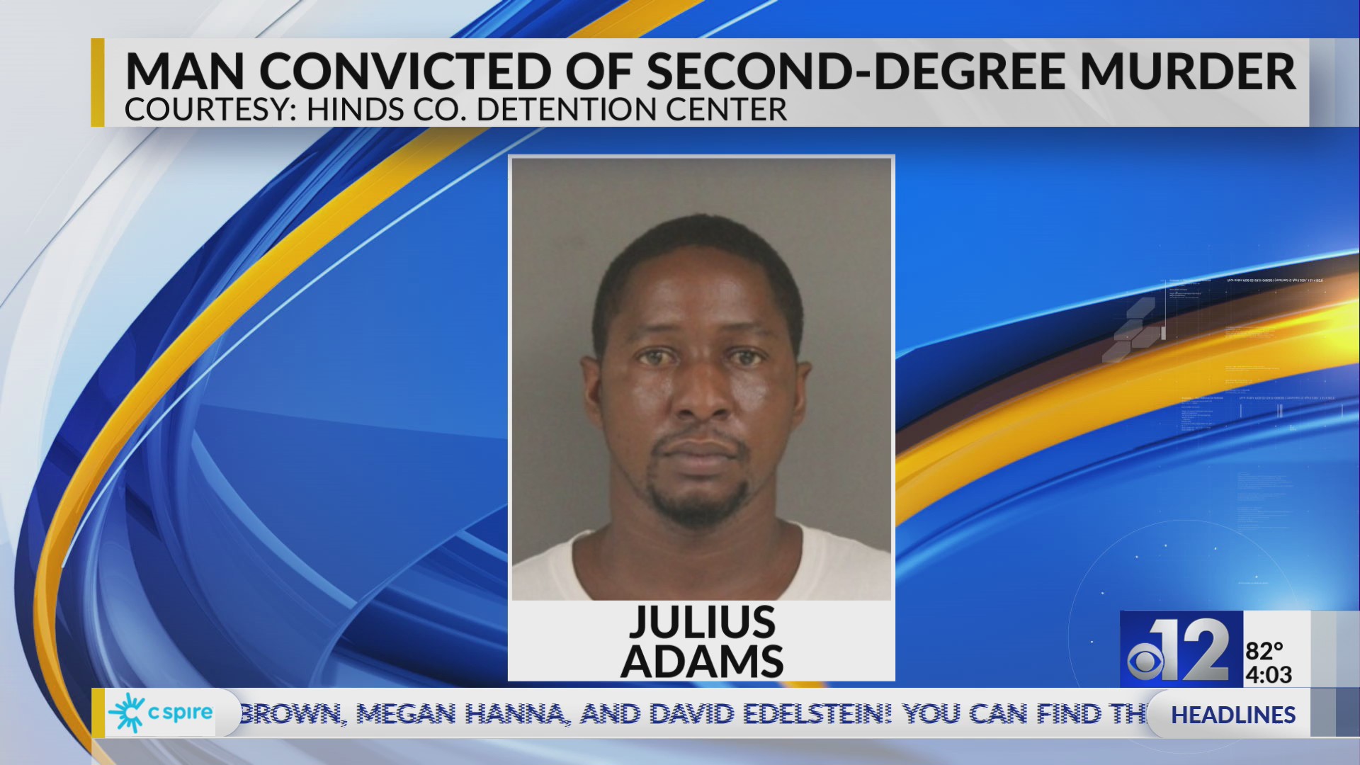Man convicted of second-degree murder in Jackson apartment shooting