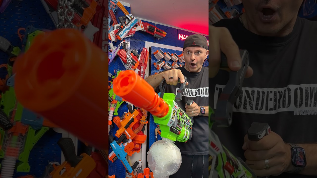 Xshot mini gun gel blaster!