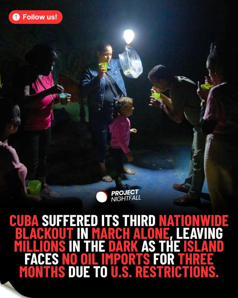 Cuba plunges into darkness amid collapse; Trump eyes takeover as oil ...