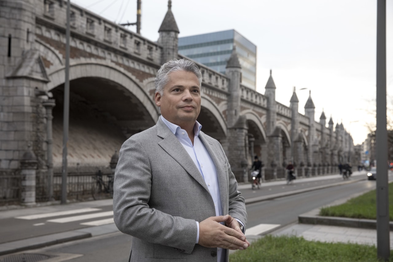 Ralph Pais in Antwerp, Belgium in December.