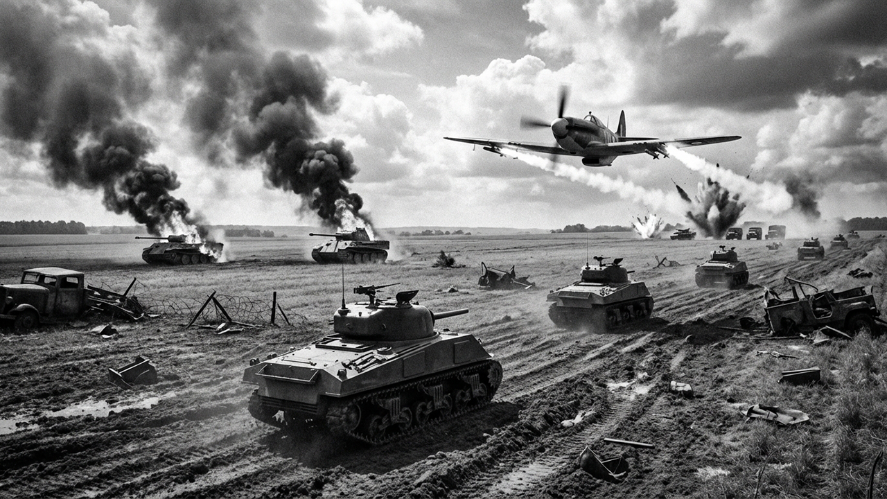 The 24 hour battle that wiped out a German panzer brigade