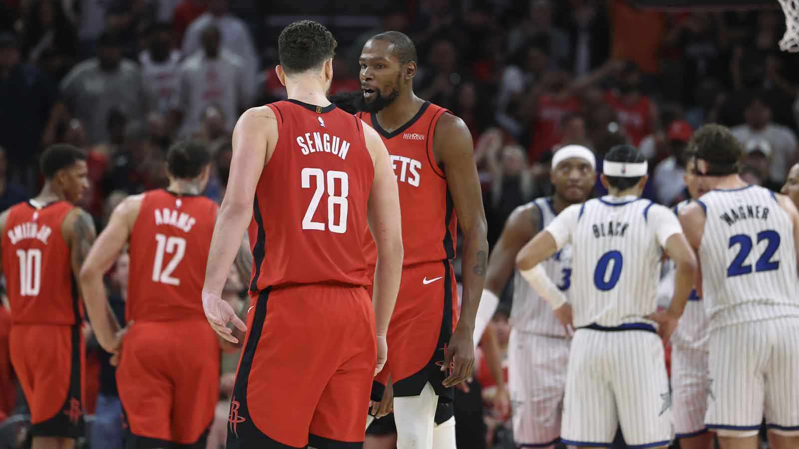 Kendrick Perkins urges Rockets’ Kevin Durant to mentor Jabari Smith, Alperen Sengun
