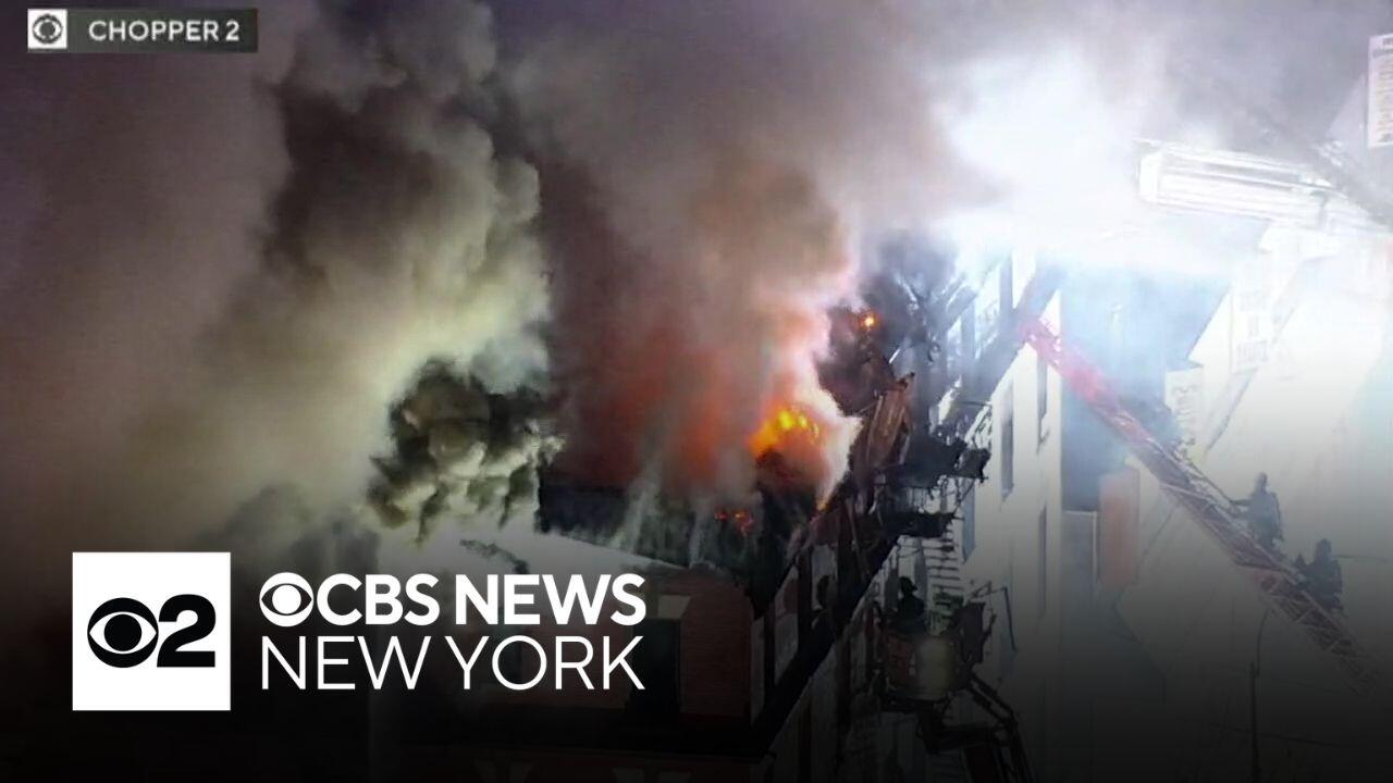 Bronx apartment fire leaves 1 dead, several firefighters injured