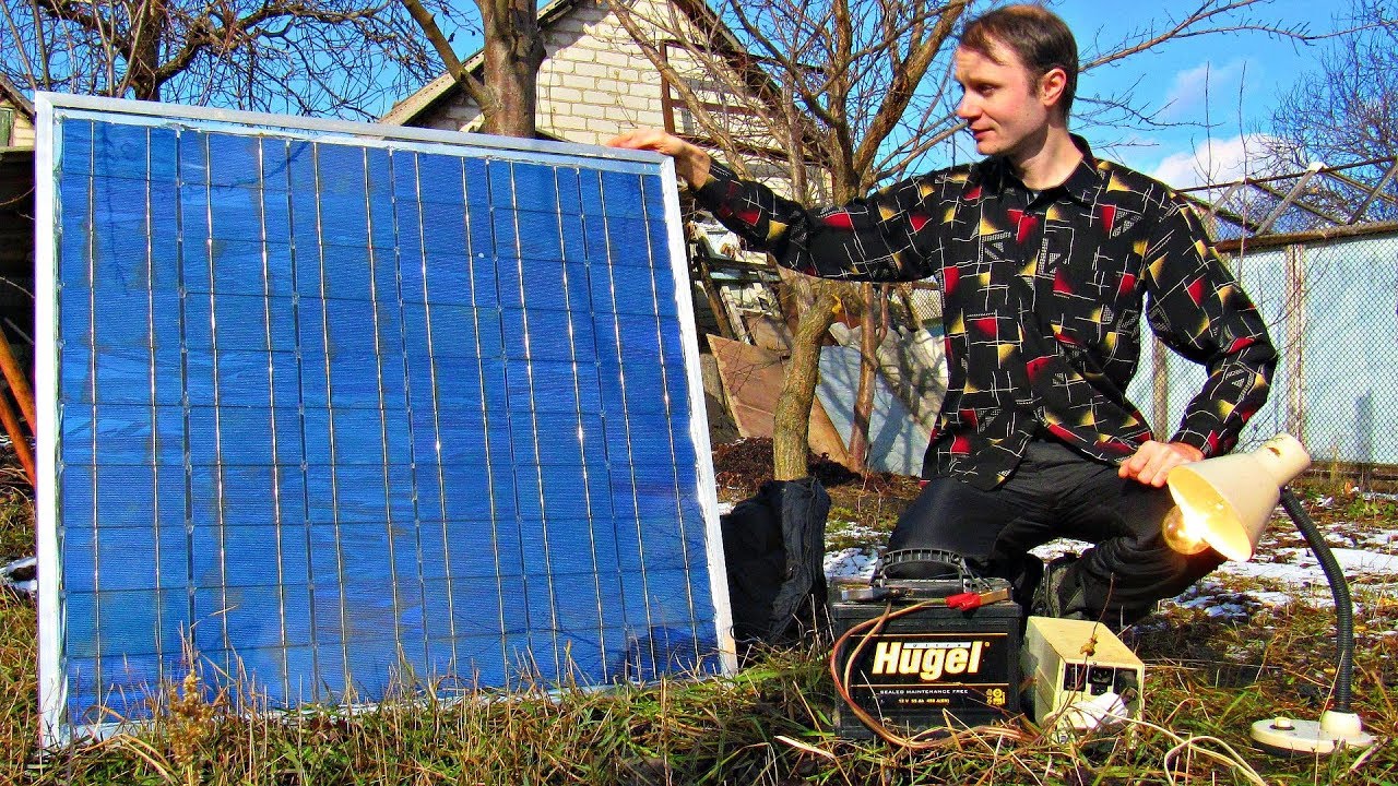 DIY solar power station that can power your home for almost free