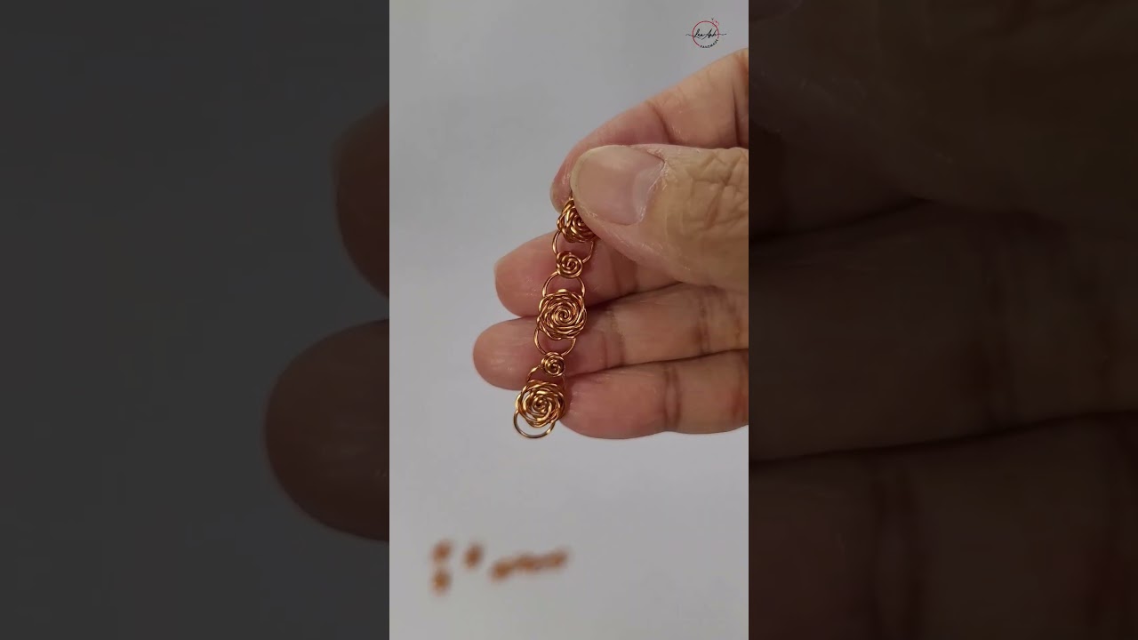How to make rose bracelet | Flower jewellery making at home # ...