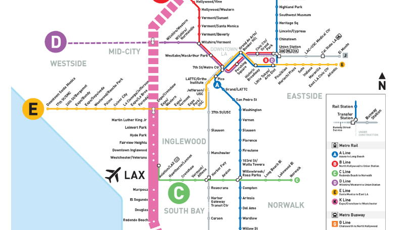 LA Metro board approves K Line Northern Extension, adding Hollywood ...