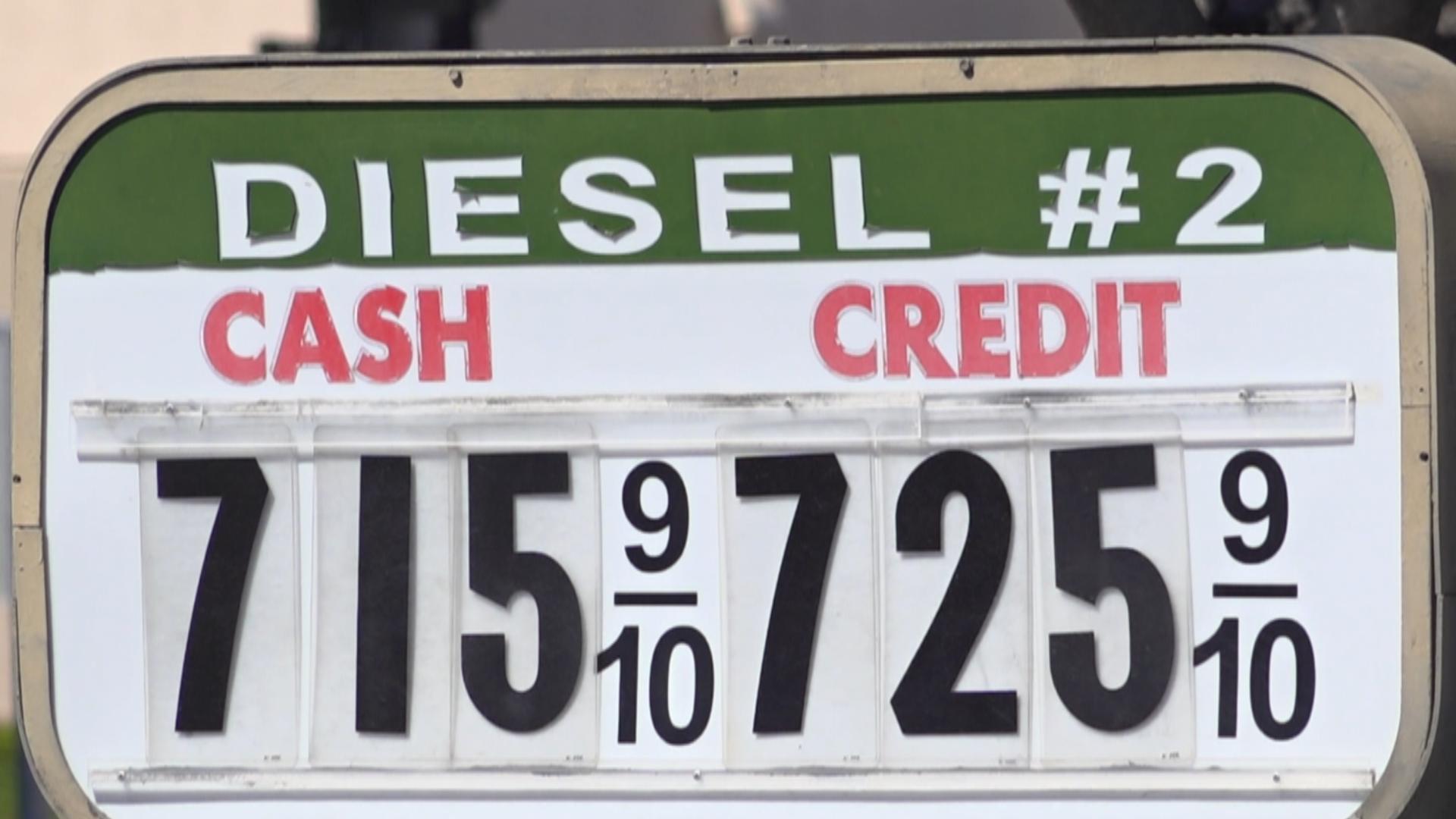 Local moving company forced to raise prices amid soaring diesel prices