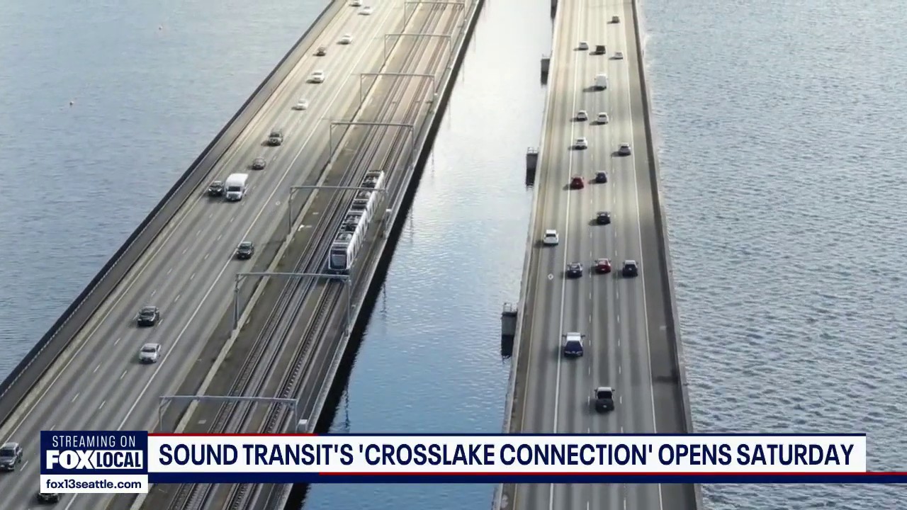 Sound Transit's Crosslake connection opens this weekend