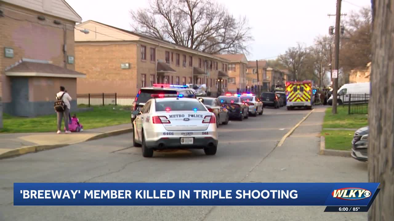 'Breeway' member killed in Louisville triple shooting