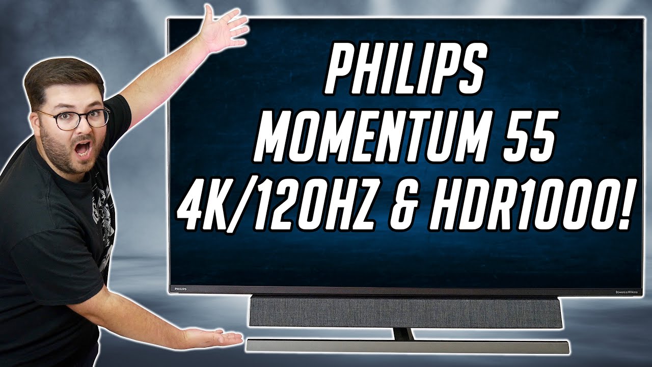 55in 4K/120Hz monster - Philips Momentum 558M1RY review