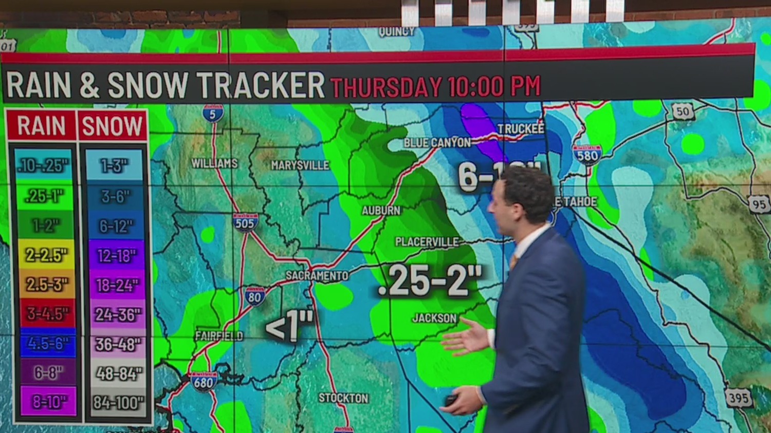 Warm weekend weather before rain potential moves in Tuesday, Wednesday