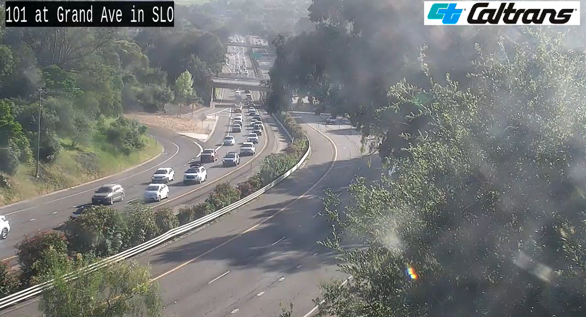 1 injured in crash on Highway 101 through SLO<br>