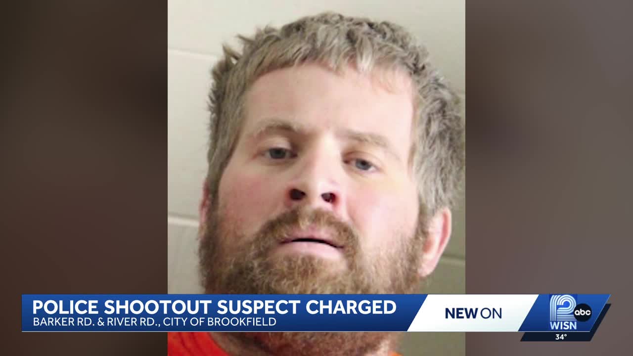 Waukesha man charged in shootout with Brookfield police