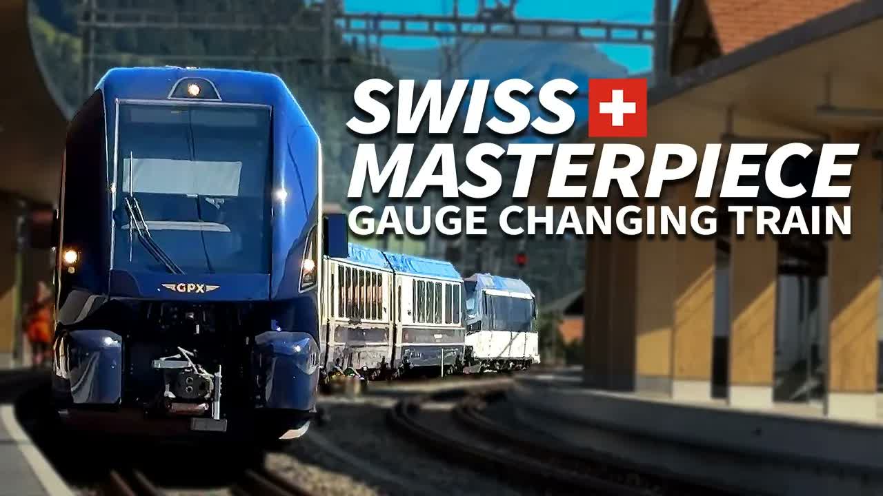 Switzerland’s rail innovation is turning heads!