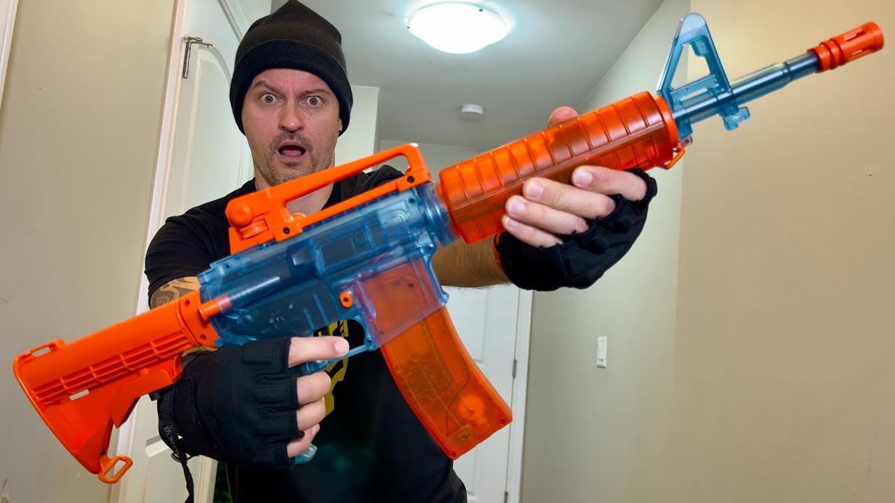 Bwine M4A1 gel blaster unboxing & review: Accuracy, power, and full ...