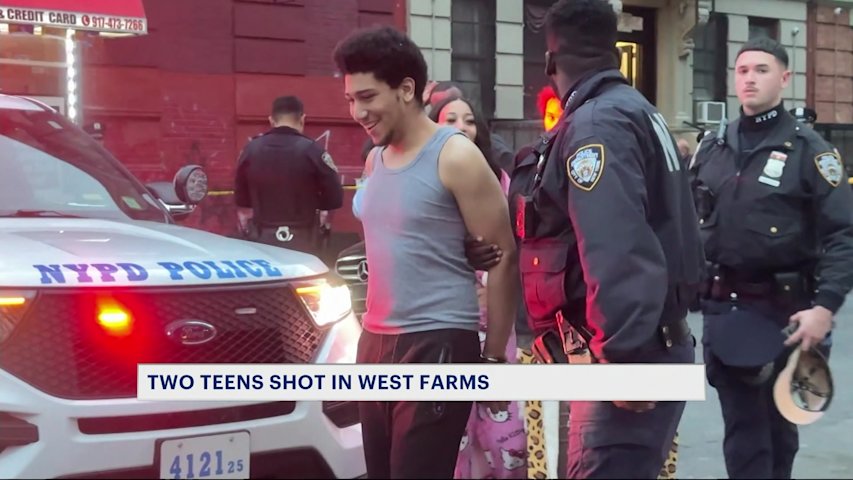 2 people taken into custody after 2 teens shot in West Farms