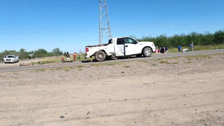 Muere hombre en choque triple en Miguel Alemán; hay tres lesionados