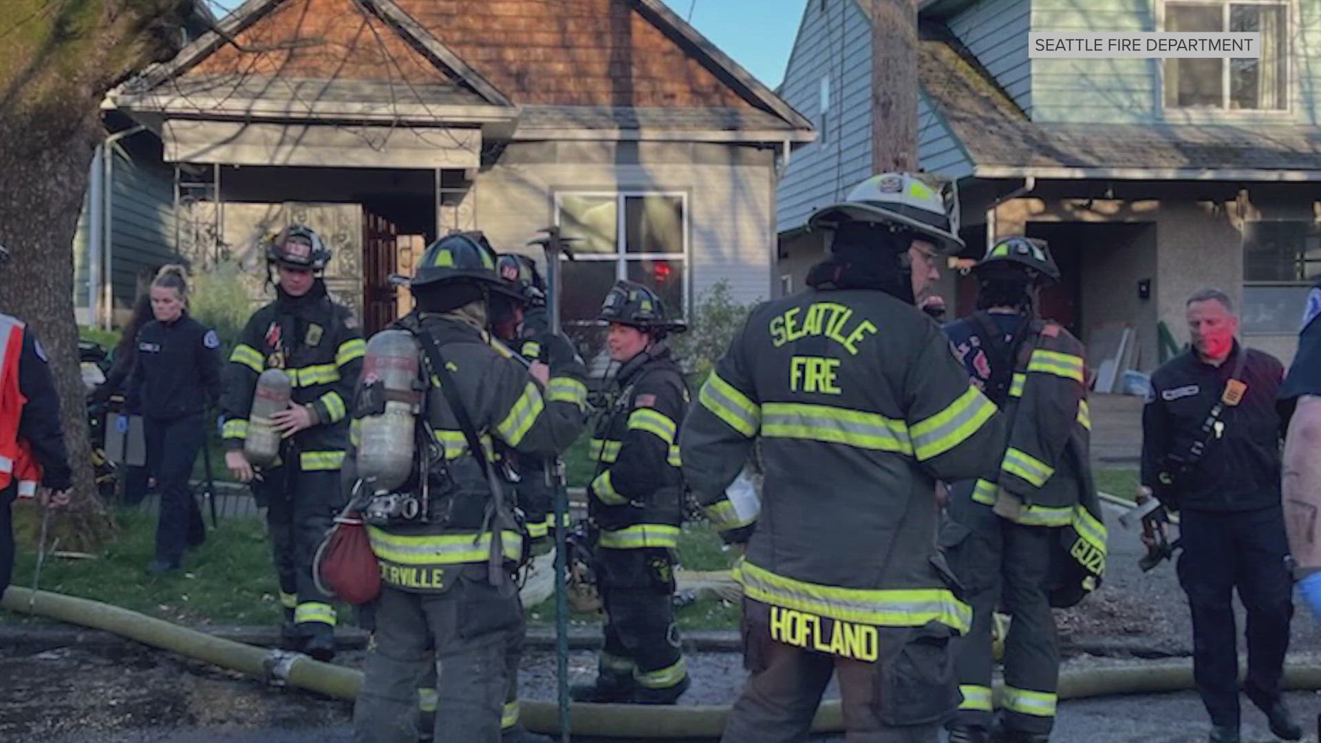 Elderly woman dies in Seattle house fire