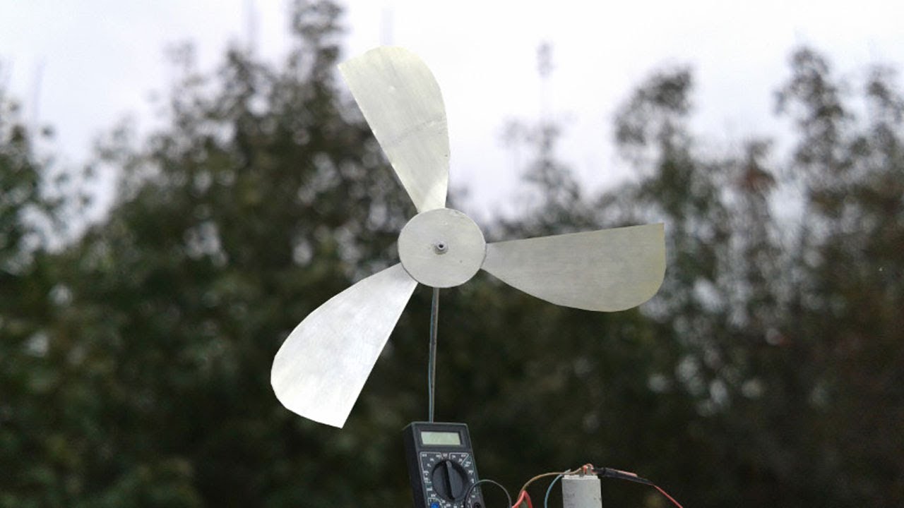 Experiment Free Energy, How to Make a Wind Turbine