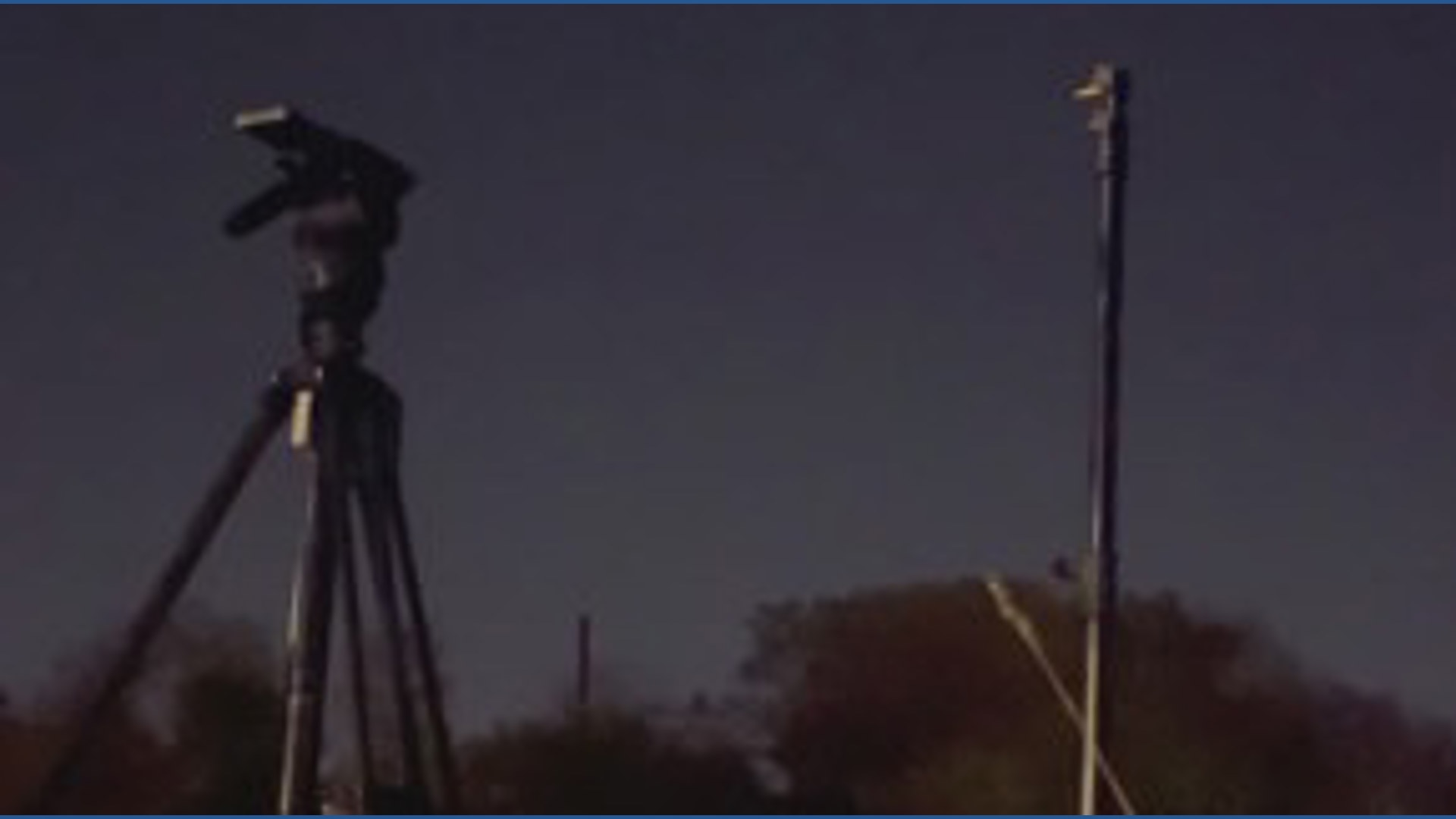 Timelapse of live shot setup