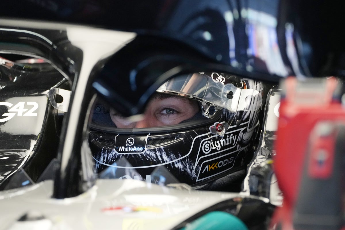 George Russell sets fastest practice time in Japan as Mercedes finish ...
