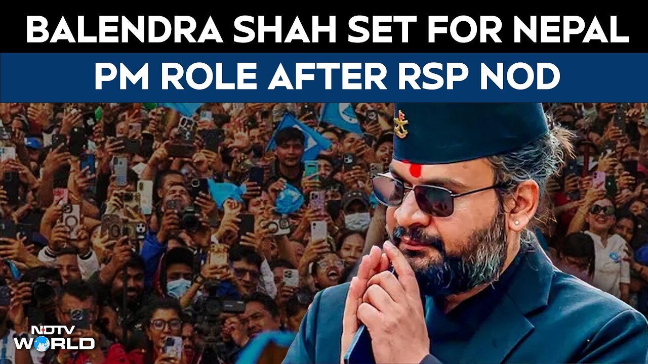 Nepal Prime Minister | From rapper to PM? RSP picks Balendra Shah ...