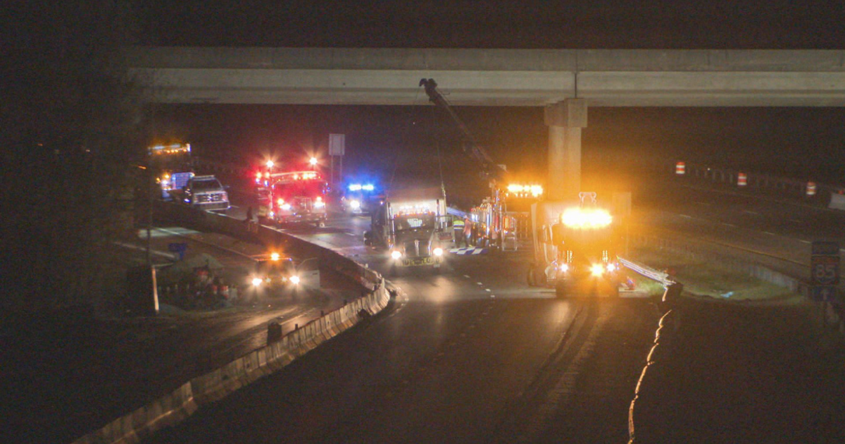 I-85 fully reopens after tractor-trailer crash in Orange County
