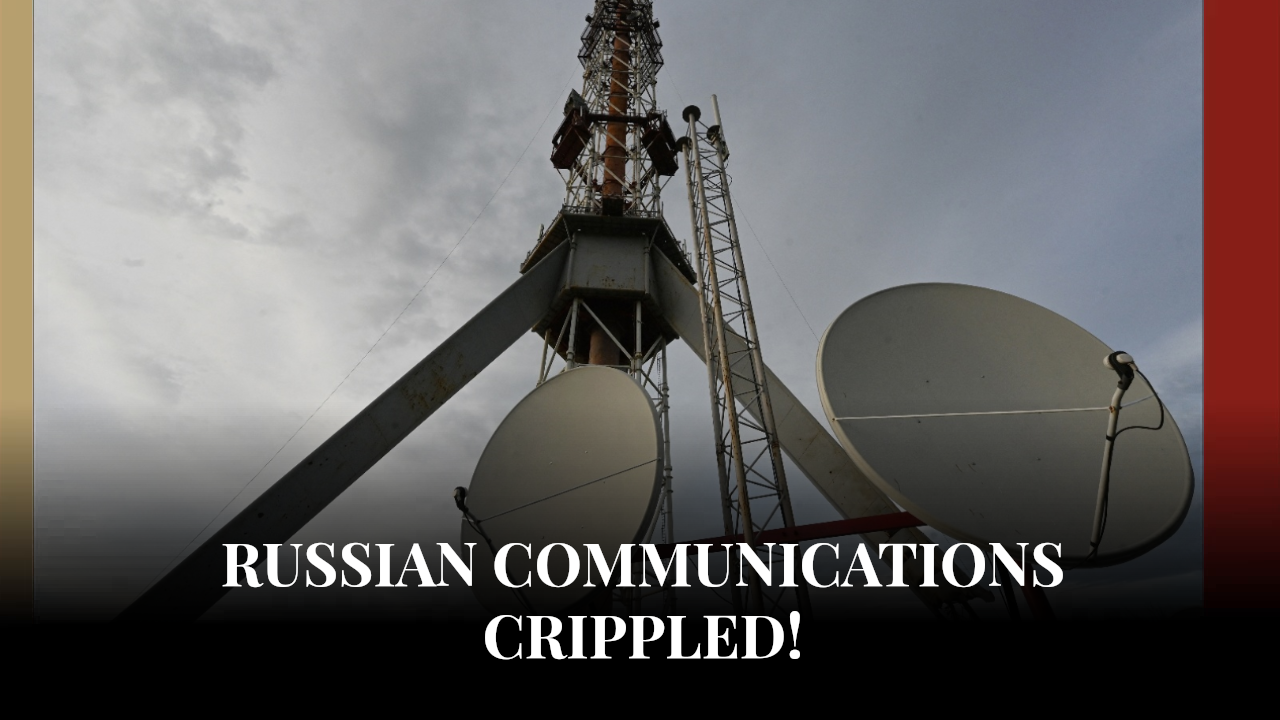 Rare $600K Russian communications station destroyed in Ukraine strike