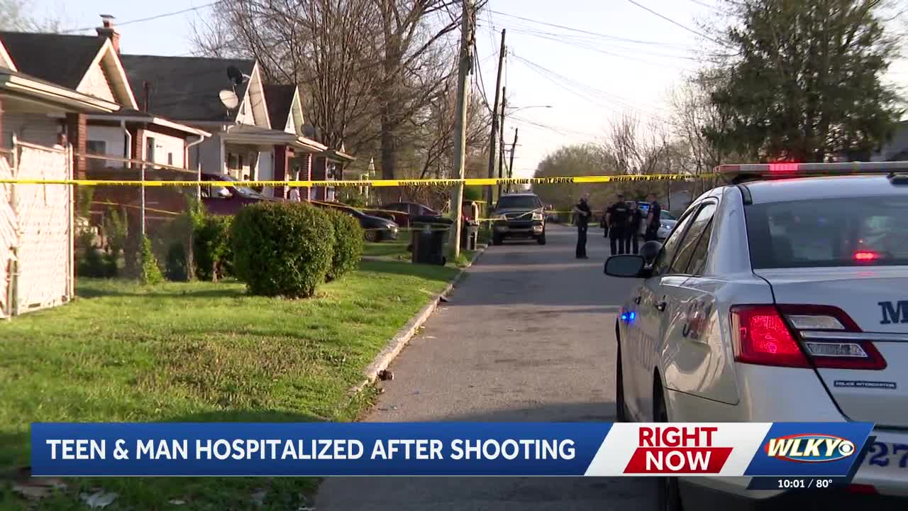 Teen and man hospitalized after shooting in Park DuValle