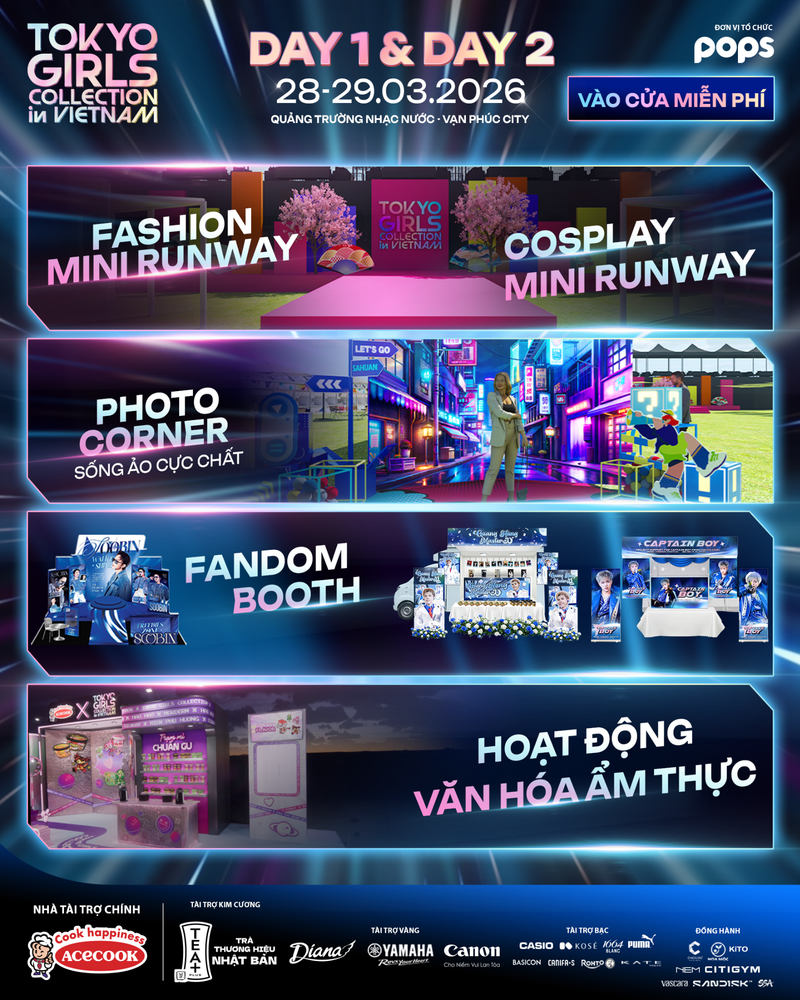 Tokyo Girls Collection Vietnam có gì 'đủ wow'?