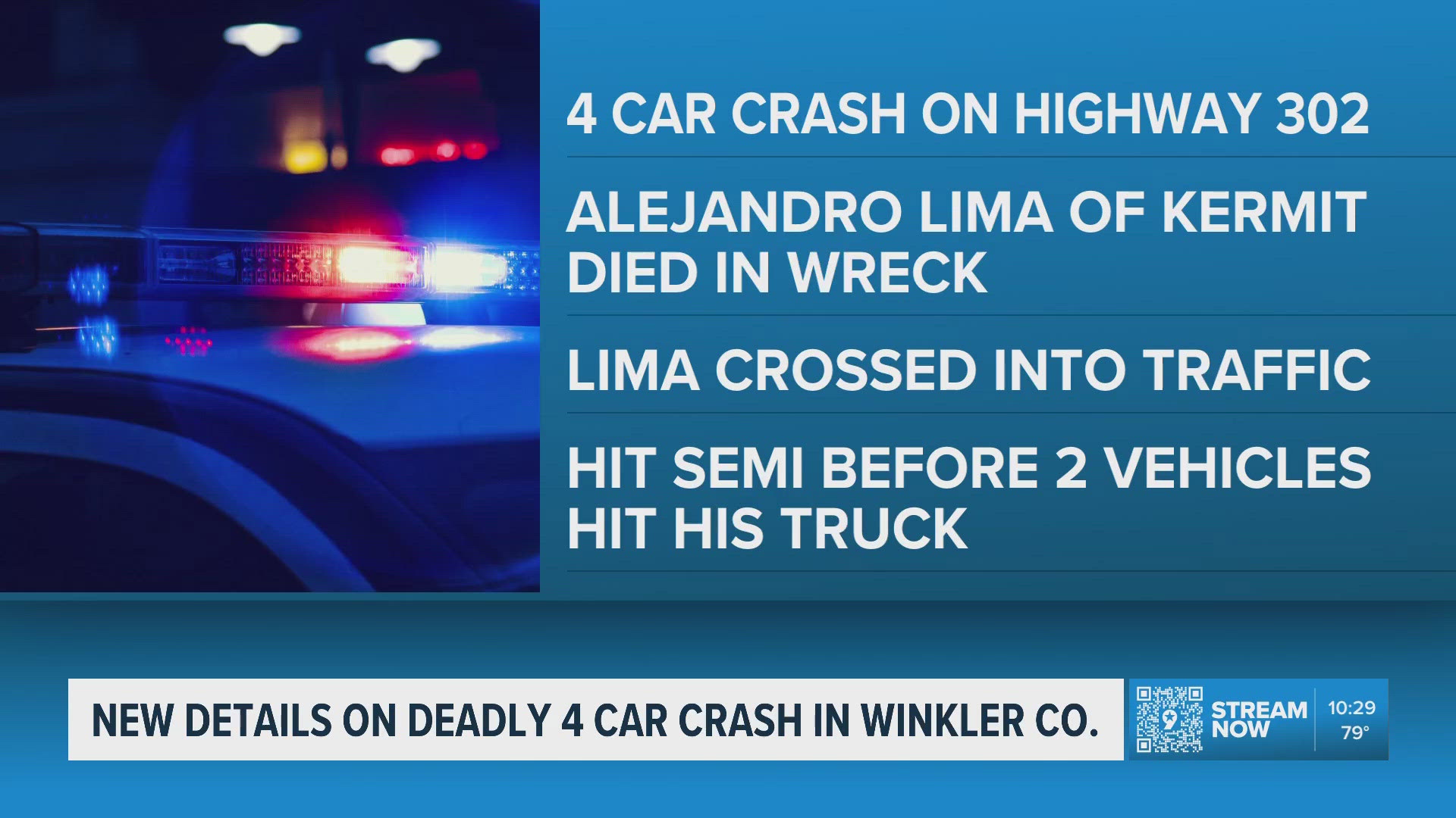 One dead in multi-vehicle crash in Winkler County. Rollovers and fire ...