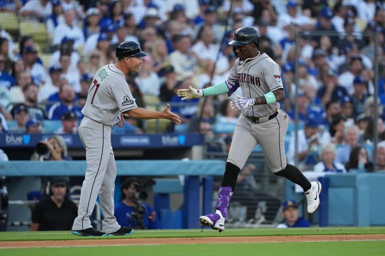 Diamondbacks vs. Dodgers live updates. Arizona DH back in the lineup