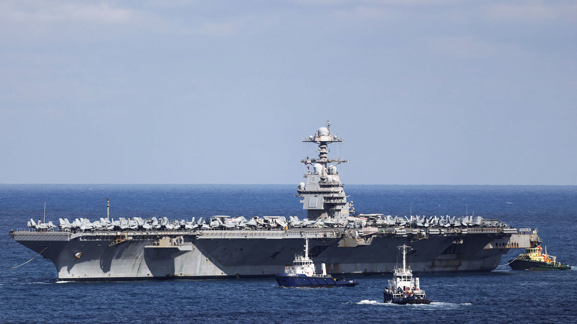 Γιατί το «USS Gerald R Ford» έφυγε από τη Σούδα