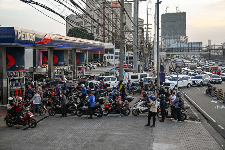 With the Philippines in an energy emergency, motorists line up for gas in Metro Manila. By next month, the pain could hit Europe as the world experiences rolling supply disruptions.
