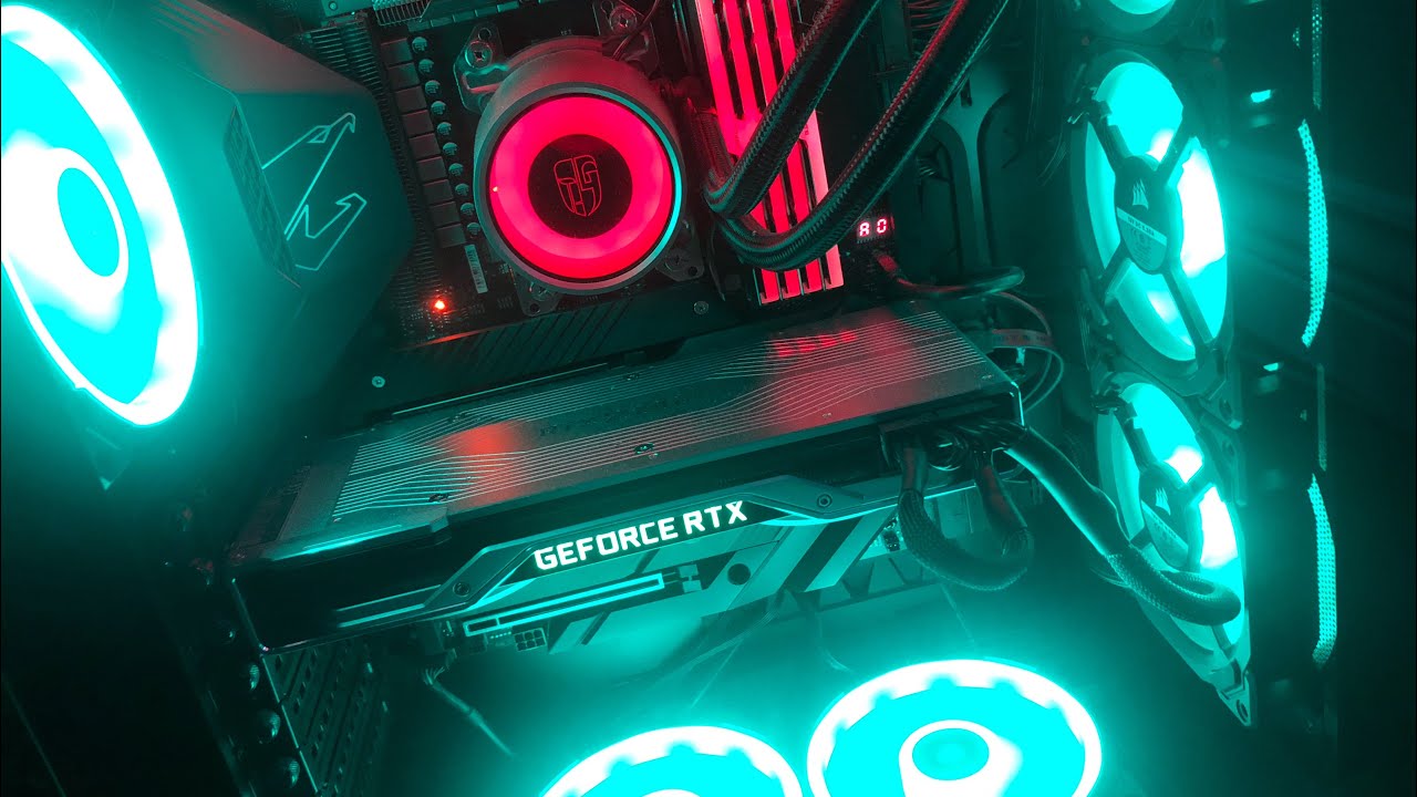 Ultimate gaming PC build tour: Satisfying peel & RGB setup reveal!
