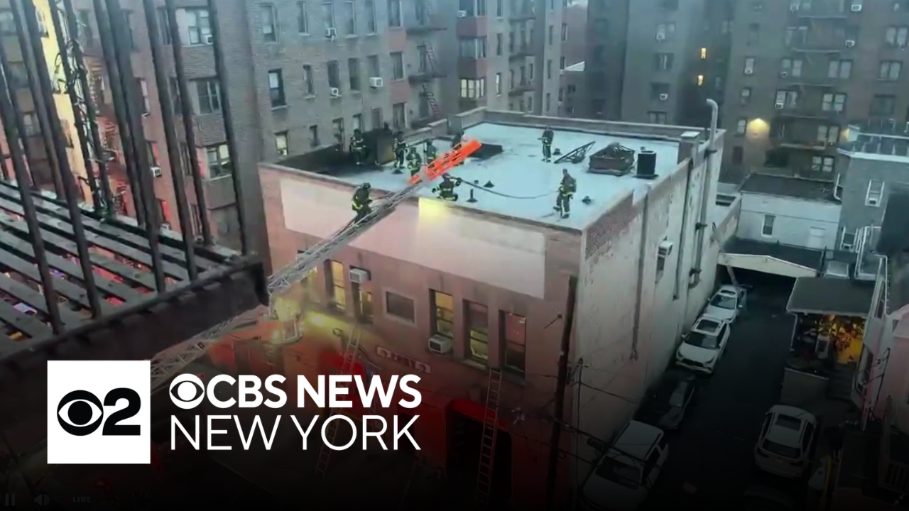 FDNY battling 3-alarm blaze at a Bronx firehouse