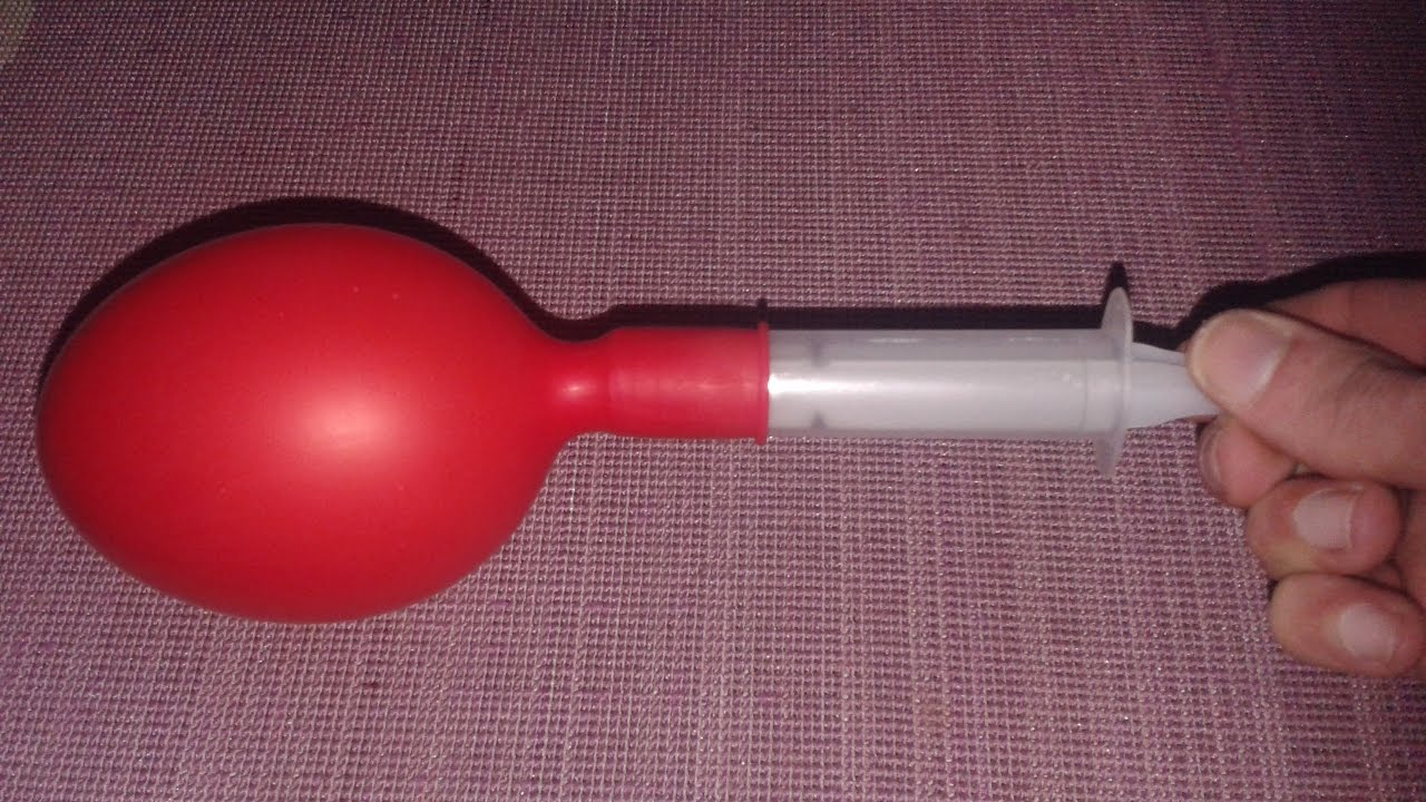 3 genius DIY syringe hacks: balloon pump, launcher & phone stand!