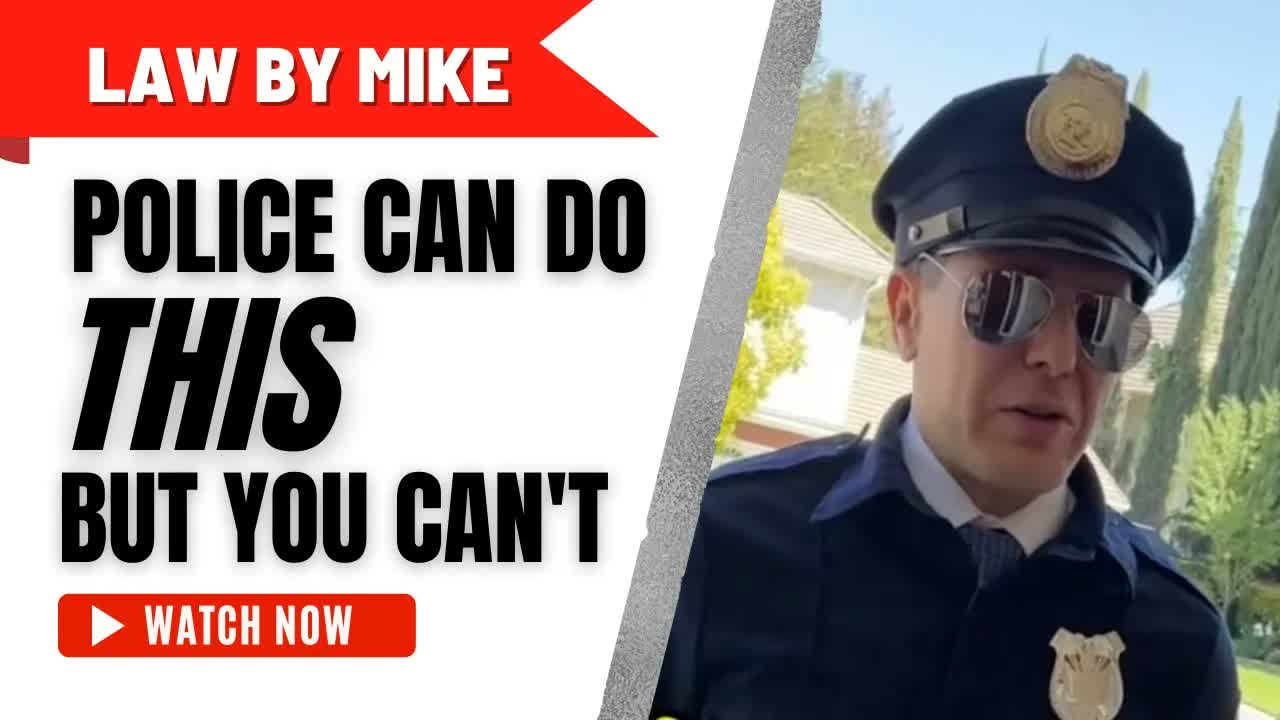 How officers legally get away with things you can’t