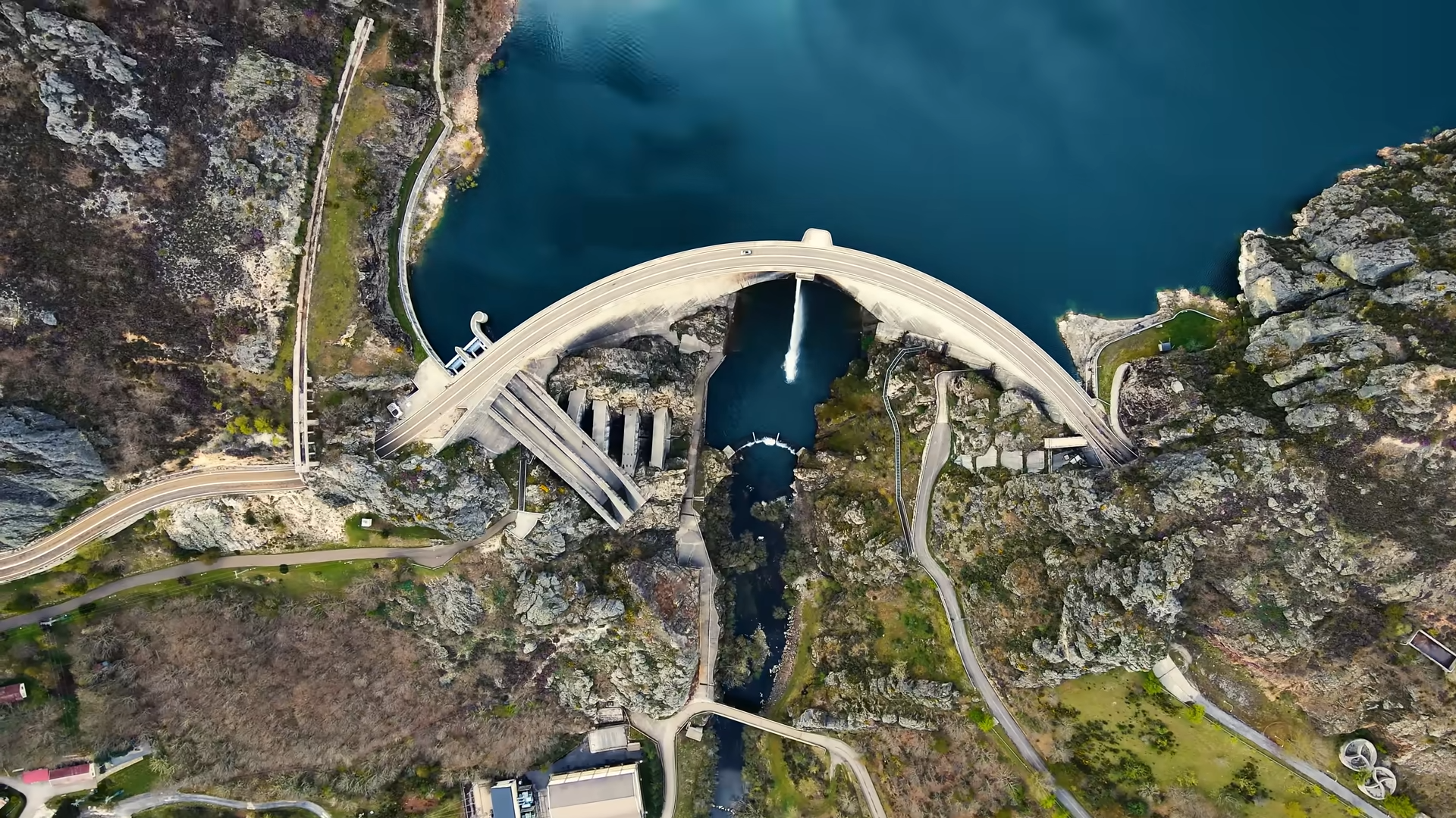 This 730-foot bridge crosses nothing