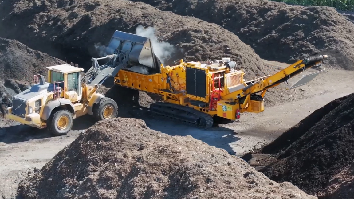 How this machine handles massive material nonstop
